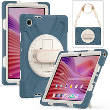 Load image into Gallery viewer, ProElite Cover for Lenovo Tab 10.1 inch 2025 Cover Case, Rugged 3 Layer Armor case Cover for Lenovo Tab 10.1 inch 2025 with Hand Grip & Rotating Kickstand with Shoulder Strap, Cornflower Blue