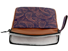 Load image into Gallery viewer, ProElite Tablet Sleeve Case Cover for Upto 11.5" for iPad 10.2/Air 10.9/Pro 11/ Samsung/Lenovo/Galaxy Tab A9 Plus/S8/S9/Realme Pad/Honor Pad X9/Xiaomi Mi pad 7/Redmi Pad/Oneplus Pad, Brown Multileaf