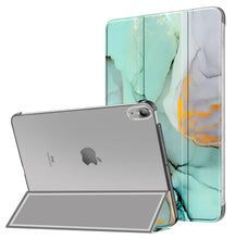 Load image into Gallery viewer, ProElite Case for iPad Air 11 Inch M4/M3/M2 2026/2025/2024, Air 5th Gen 2022/iPad Air 4th Gen 2020 10.9", Slim Hard PC Translucent Back Shell Smart Cover Fit iPad Air 11 & Air 10.9 Case, Marble Green