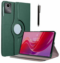 Load image into Gallery viewer, ProElite Cover for Lenovo Tab M11 11 inch Case Cover, 360 Rotatable Smart Flip Case Cover for Lenovo Tab M11 11 inch Tablet with Stylus Pen, Dark Green