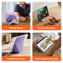 Load image into Gallery viewer, ProElite Versatile Tablet Stand case for Apple iPad A16 10th/11th Gen Case, Smart flip Case with Stable Stands with Pencil Holder for iPad A16 10th/11th Gen, Pink