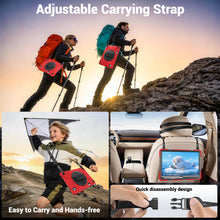 Load image into Gallery viewer, ProElite Cover for Samsung Galaxy Tab S12 Plus 12.6 inch 2026 Case, Rugged 3 Layer Armor case Cover for Galaxy Tab S12 Plus 12.6 inch with Hand Grip & Rotating Kickstand with Shoulder Strap, Red