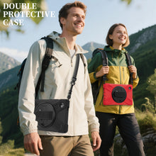 Load image into Gallery viewer, ProElite Cover for Samsung Galaxy Tab A11 8.7 inch 2025 Cover, Rugged 3 Layer Armor case Cover for Galaxy Tab A11 8.7 inch 2025 with Hand Grip & Rotating Kickstand with Shoulder Strap, Red