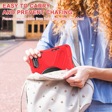 Load image into Gallery viewer, ProElite Cover for Lenovo Tab M11/K11 11 inch Cover Case, Rugged 3 Layer Armor case Cover for Lenovo Tab M11/K11 11 inch with Hand Grip & Rotating Kickstand with Shoulder Strap, Red