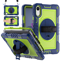 Load image into Gallery viewer, ProElite for Xiaomi Redmi Pad 2 11 inch Case, Rugged 3 Layer Armor case Cover for Xiaomi Redmi Pad 2 11 inch Case with Hand Grip and Rotating Kickstand with Shoulder Strap, Navy Green