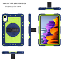 Load image into Gallery viewer, ProElite for Xiaomi Redmi Pad 2 11 inch Case, Rugged 3 Layer Armor case Cover for Xiaomi Redmi Pad 2 11 inch Case with Hand Grip and Rotating Kickstand with Shoulder Strap, Navy Green