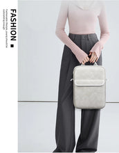 Load image into Gallery viewer, ProElite Tablet sleeve Bag Upto 13 inch for iPad Air 13/Pro 13/Pro 12.9 Galaxy Tab S7/S8/S9 Plus/S7/S9 FE Plus 12.4", Lenovo Tab P12, idea tab pro, Yoga Tab Plus, Handle with Shoulder Strap, Light Grey