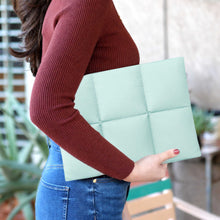 Load image into Gallery viewer, ProElite Puffy Tablet Sleeve Case Upto 13.3 inch for Galaxy Tab S10 Fe+/S9 FE+/S7+/S8 Plus/S9 Plus/S7 FE 12.4", iPad Pro 12.9", MacBook Air/Pro Retina, Microsoft Surface Pro 4/5/6/7/8/9, Ice Blue