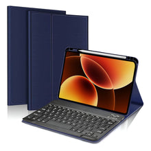 Load image into Gallery viewer, ProElite Keyboard case for Xiaomi Mi Pad 8/8 Pro 11.2 inch, Magnetic Detachable Wireless Bluetooth Keyboard Mi Pad 8/8 Pro 11.2 inch with Pen Holder, Dark Blue
