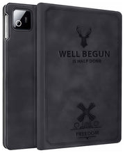 Load image into Gallery viewer, ProElite Cover for Xiaomi Mi Pad 8/8 Pro 11.2 inch Cover Case, Deer Flip Case for Xiaomi Mi Pad 8/8 Pro 11.2 inch, Support Auto Sleep Wake, Black