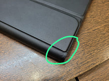 Load image into Gallery viewer, (Refurbished)ProElite TouchPad Keyboard case for Apple iPad Air 11 inch 2024 /Pro 11 4th/3rd Gen & iPad Air 5th/4th Gen 10.9" Pencil Holder, Magnetic Detachable Bluetooth Keyboard Built-in 7-Colors Backlit, Black