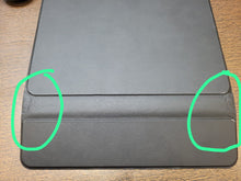 Load image into Gallery viewer, (Refurbished)ProElite TouchPad Keyboard case for Apple iPad Air 11 inch 2024 /Pro 11 4th/3rd Gen & iPad Air 5th/4th Gen 10.9" Pencil Holder, Magnetic Detachable Bluetooth Keyboard Built-in 7-Colors Backlit, Black