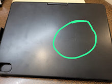 Load image into Gallery viewer, {Refurbished}ProElite Rotatable Wireless Bluetooth TouchPad Keyboard flip case Cover for Apple iPad 10th Generation, Built-in 7-Colors Backlit, Black