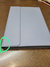 Load image into Gallery viewer, {Refurbished}ProElite Keyboard case for Samsung Galaxy Tab S9 11 inch/S9 Fe 10.9 inch, Magnetic Detachable Wireless Bluetooth Keyboard with S Pen Holder and Built-in 7-Colors Backlit, Lavender