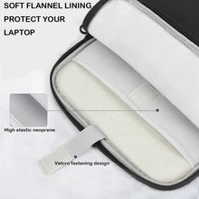 Load image into Gallery viewer, ProElite Tablet Sleeve Bag Upto 13 inch for iPad Air 13/Pro 13/Pro 12.9 Galaxy Tab S7/S8/S9 Plus/S7/S9 FE Plus 12.4", Lenovo Tab P12, idea tab pro, Yoga Tab Plus, Handle with Shoulder Strap, Black