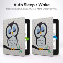 Load image into Gallery viewer, ProElite Case Cover for Kindle Scribe 10.2" Case, Slim Smart Flip case cover for Amazon Kindle Scribe 10.2 inch with Pen Holder, Owl
