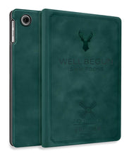 Load image into Gallery viewer, ProElite Cover for Lenovo Tab 10.1 inch 2025 Case Cover, Deer Smart Flip Case Cover for Lenovo Tab 10.1 inch 2025, Dark Green