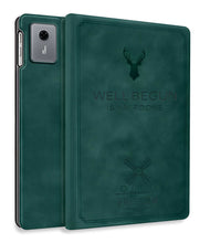 Load image into Gallery viewer, ProElite Cover for Lenovo idea Tab 11 inch 2025 Case Cover, Deer Smart Flip Case Cover for Lenovo idea Tab 11 inch 2025 Tablet, Dark Green