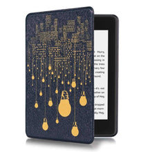 Load image into Gallery viewer, ProElite Slim Smart Flip case Cover for Amazon Kindle Paperwhite 6.8" 11th Generation 2021, Bulbs (Fits Signature Edition Also)