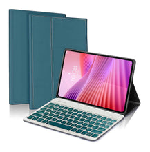 Load image into Gallery viewer, ProElite Keyboard Case for Lenovo Tab 10.1 inch 2025 Cover, Magnetic Detachable Wireless Bluetooth Keyboard for Lenovo Tab 10.1 inch 2025, Dark Green