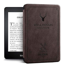 Load image into Gallery viewer, ProElite Case Cover for Kindle Paperwhite 12th Gen 7 inch Case, Smart Deer Flip case Cover for Amazon Kindle Paperwhite 12th Gen 7 inch Model, Coffee