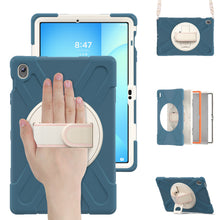 Load image into Gallery viewer, ProElite Cover for Samsung Galaxy Tab S10 FE Plus 13.1 inch, Rugged 3 Layer Armor case for Samsung Galaxy Tab S10 FE Plus 13.1 inch with Rotating Kickstand, Cornflower Blue