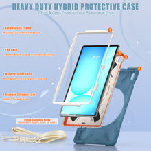 Load image into Gallery viewer, ProElite Cover for Samsung Galaxy Tab S10 FE Plus 13.1 inch, Rugged 3 Layer Armor case for Samsung Galaxy Tab S10 FE Plus 13.1 inch with Rotating Kickstand, Cornflower Blue