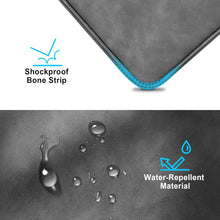 Load image into Gallery viewer, ProElite Polyster Tablet Sleeve Case Upto 13.3 inch for Samsung Galaxy Tab S9 FE+/S7/S8 Plus/S9 Plus/S7 FE 12.4", iPad Pro 12.9", MacBook Air/Pro Retina, Microsoft Surface Pro 4/5/6/7/8/9, Dark Grey