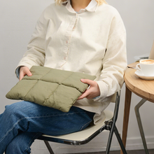 Load image into Gallery viewer, ProElite Puffy Tablet sleeve Case upto 13.3 inch for Samsung Galaxy Tab S10 Fe+/S9 FE+/S7+/S8 Plus/S9 Plus/S7 FE 12.4", iPad Pro 12.9", MacBook Air/Pro Retina, Microsoft Surface Pro 4/5/6/7/8/9, Green