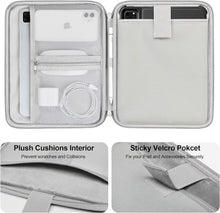 Load image into Gallery viewer, ProElite Polyster Tablet Sleeve Case Upto 13.3 inch for Samsung Galaxy Tab S9 FE+/S7/S8 Plus/S9 Plus/S7 FE 12.4", iPad Pro 12.9", MacBook Air/Pro Retina, Microsoft Surface Pro 4/5/6/7/8/9, Light Grey