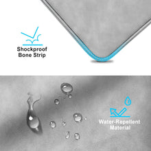 Load image into Gallery viewer, ProElite Polyster Tablet Sleeve Case Upto 13.3 inch for Samsung Galaxy Tab S9 FE+/S7/S8 Plus/S9 Plus/S7 FE 12.4", iPad Pro 12.9", MacBook Air/Pro Retina, Microsoft Surface Pro 4/5/6/7/8/9, Light Grey