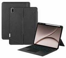 Load image into Gallery viewer, ProElite Wireless Bluetooth TouchPad Keyboard Case for OnePlus Pad 4/Pad 3 13.2 inch, Magnetic Wireless Bluetooth TouchPad Keyboard with Pen Holder (Built-in 7-Colors Backlit), Black