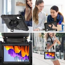 Load image into Gallery viewer, ProElite for Xiaomi Redmi Pad 2 11 inch Case, Rugged 3 Layer Armor case Cover for Xiaomi Redmi Pad 2 11 inch Case with Hand Grip and Rotating Kickstand with Shoulder Strap, Black