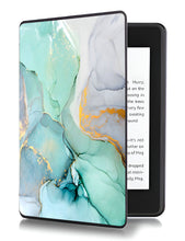 Load image into Gallery viewer, ProElite Cover Case for Kindle Paperwhite 12th Gen 7 inch Case, Slim Smart Flip case Cover for Amazon Kindle Paperwhite 12th Generation 7 inch 2024, Marble Green