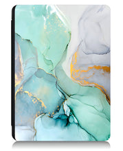 Load image into Gallery viewer, ProElite Cover Case for Kindle Paperwhite 12th Gen 7 inch Case, Slim Smart Flip case Cover for Amazon Kindle Paperwhite 12th Generation 7 inch 2024, Marble Green