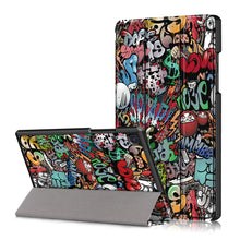 Load image into Gallery viewer, ProElite Smart Trifold Flip case Cover for Samsung Galaxy Tab A7 10.4" SM-T500/T505/T507, Hippy
