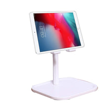 Load image into Gallery viewer, Kakusiga ABS Holder Stand for Mobile & Samsung Lenovo Huawei Honor Apple Tablets (4" to 11"), White