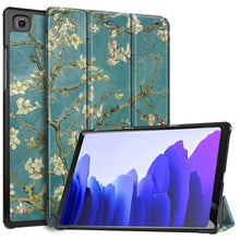 Load image into Gallery viewer, ProElite Smart Trifold Flip case Cover for Samsung Galaxy Tab A7 10.4" SM-T500/T505/T507, Flowers