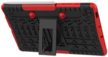 Load image into Gallery viewer, ProElite Shockproof Tough Heavy-Duty Armor Case with Pen Slot Cover for Samsung Galaxy Tab S6 Lite 10.4 Inch SM-P610/P615, Red