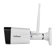 Load image into Gallery viewer, Srihome SH035 Wireless WiFi 3MP Full HD 1296p Waterproof Outdoor IP Security Camera CCTV with 2 LED Lights