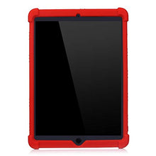 Load image into Gallery viewer, ProElite Soft Silicon Back case Cover with Stand for Apple iPad 10.2" 9th Gen (2021) / 8th Gen / 7th Gen, Red