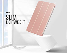 Load image into Gallery viewer, ProElite Smart Flip Case Cover for Xiaomi Mi Pad 5 11", Translucent Back with Stylus Pen, Rose Gold