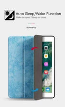 Load image into Gallery viewer, ProElite PU Smart Flip Case Cover for Apple iPad Air 3 10.5" with Pencil Holder, Light Blue