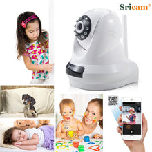 Load image into Gallery viewer, Sricam SP018 2.0 MP Wireless Full HD 1080P IP WiFi CCTV Indoor Security Camera (White)