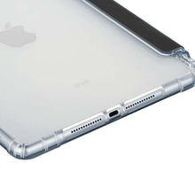 Load image into Gallery viewer, ProElite Smart Flip Case Cover for Apple iPad 10th Generation 10.9 inch 2022, Transparent Soft Back with Pencil Holder, Black