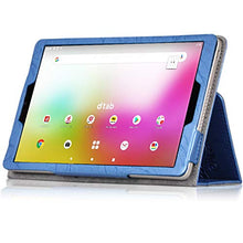 Load image into Gallery viewer, ProElite Handstrap Flip case Cover for Motorola Tab G20 8 inch, Dark Blue