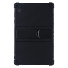 Load image into Gallery viewer, ProElite Soft Silicon Back case Cover with Stand for Lenovo M10 Plus/ K10 FHD 10.3", Black