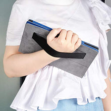 Load image into Gallery viewer, ProElite Handstrap Flip case Cover for Motorola Tab G20 8 inch, Dark Blue