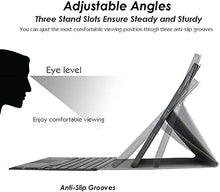 Load image into Gallery viewer, ProElite Wireless Bluetooth Touchpad Keyboard flip case Cover for Apple ipad 7th/8th/9th Gen (2021) 10.2 inch/Air 3 10.5"/Pro 10.5" Black