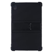 Load image into Gallery viewer, ProElite Soft Silicon Back case Cover with Stand for Motorola Moto Tab G70 LTE 11 inch, Black